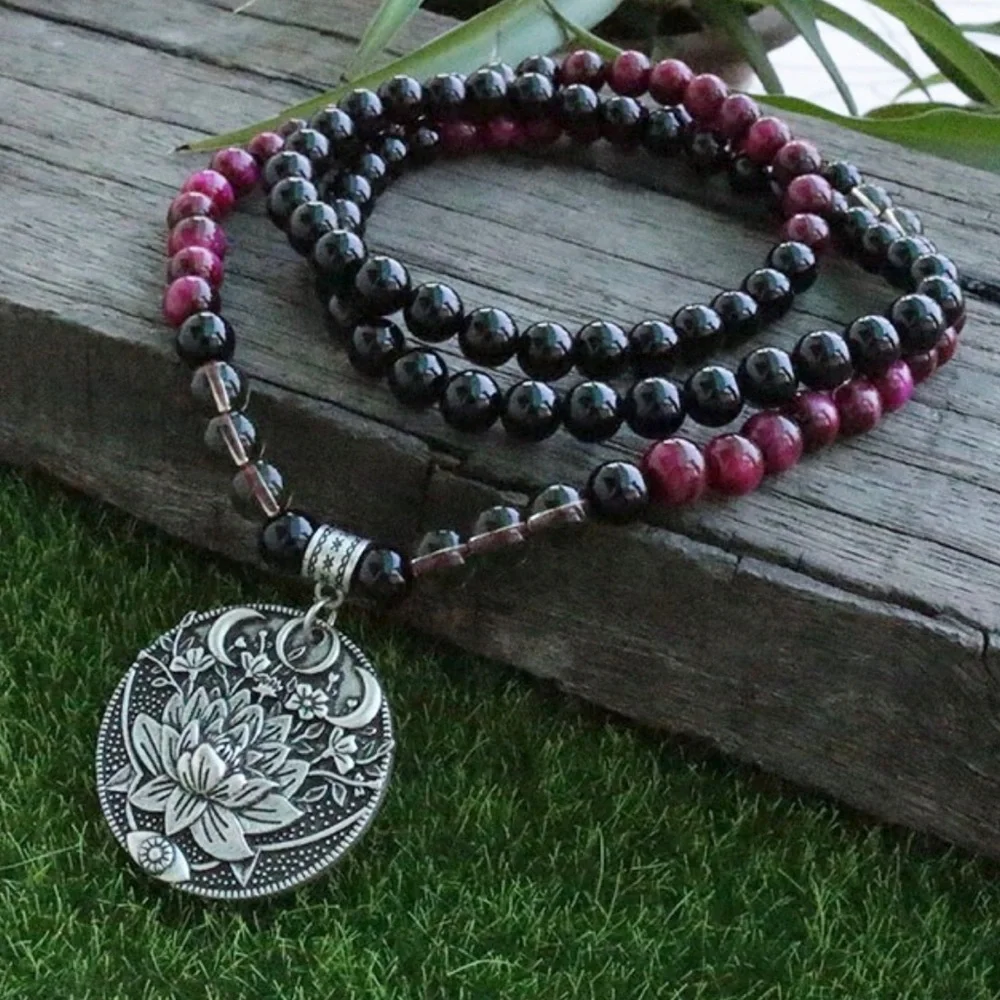 Gorgeous 108 Meditation Mala necklace ✨charged✨ - Picture 3 of 10